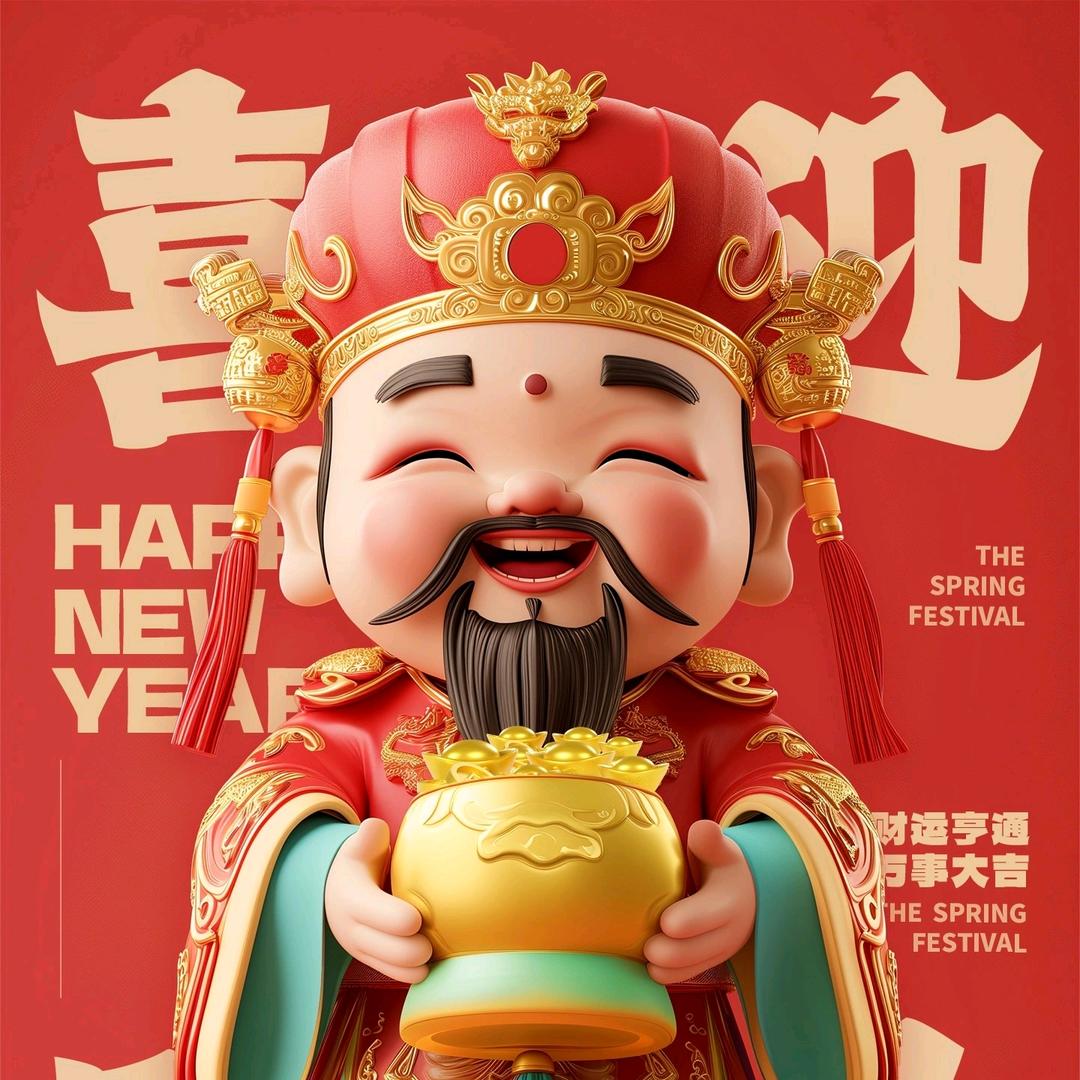 喜迎财神