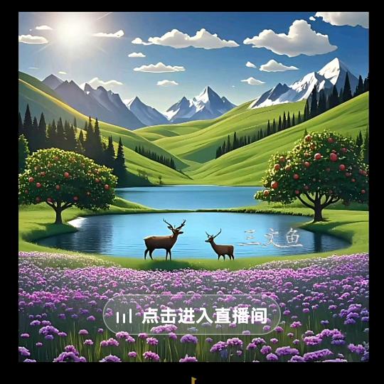 雪山红叶