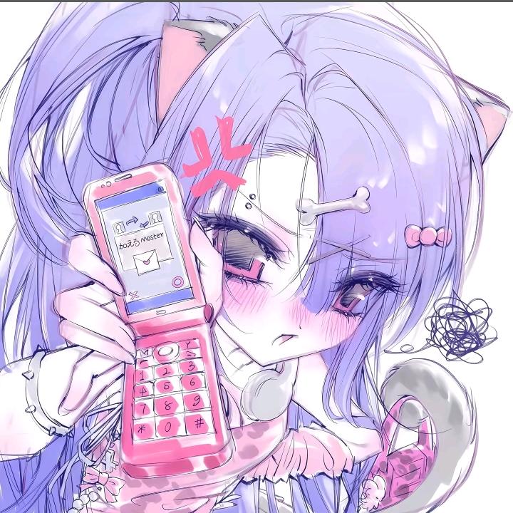 雨落鸢尾花