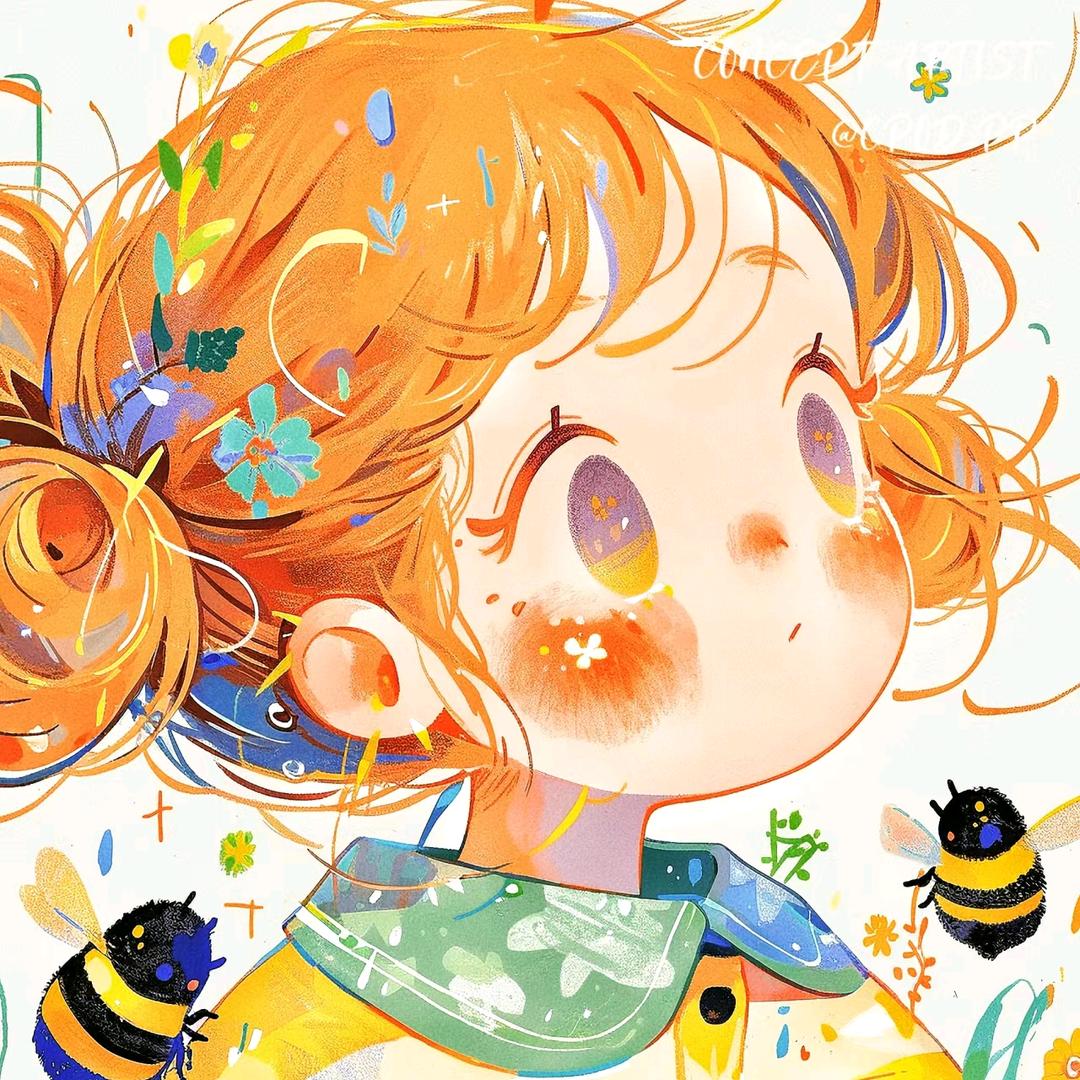 青恬油画