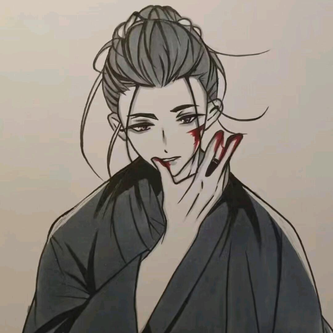 墨衣染霜头像