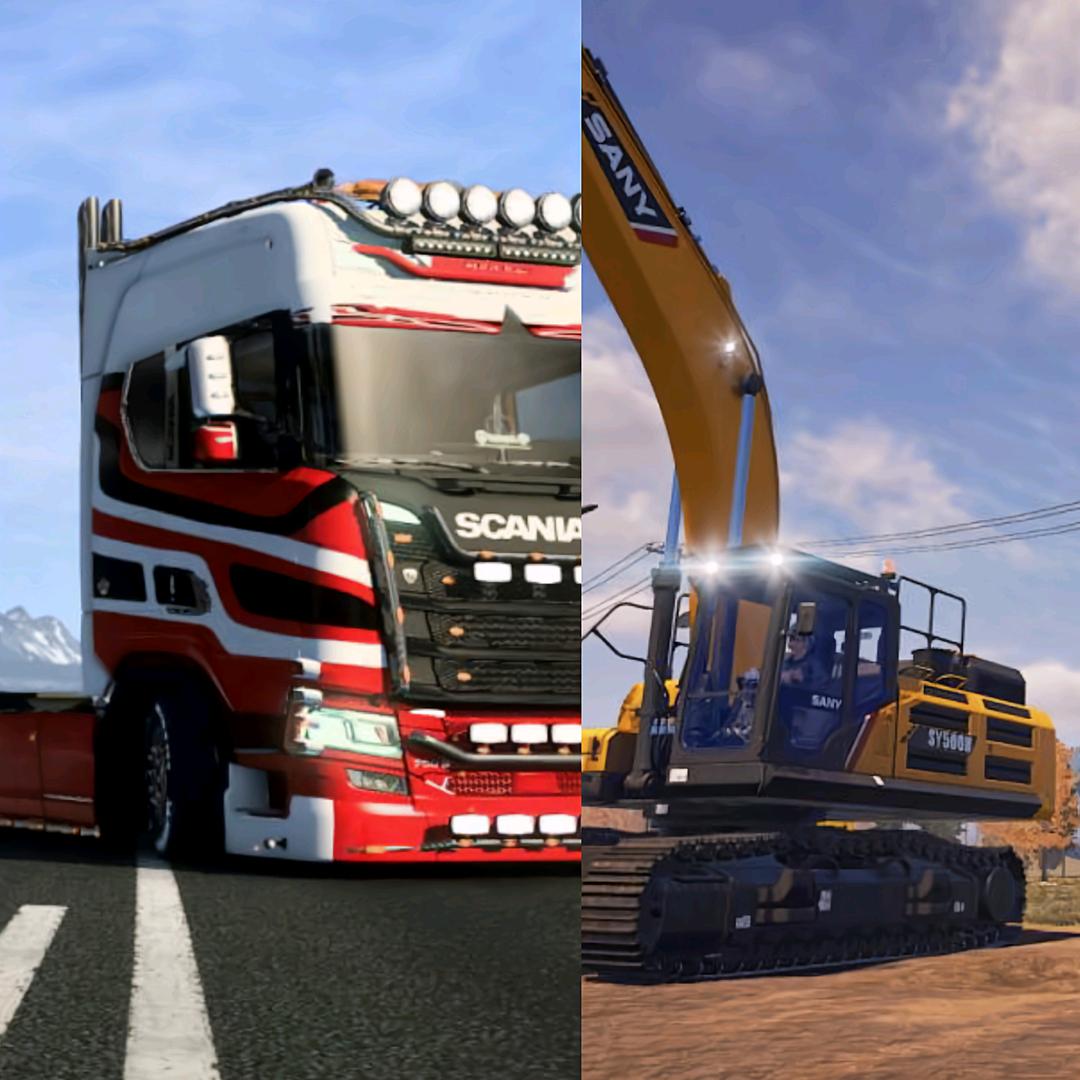 建筑与卡车模拟（小剑）