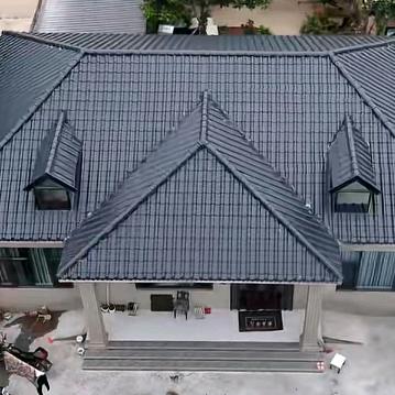 硕大钢结构琉璃瓦