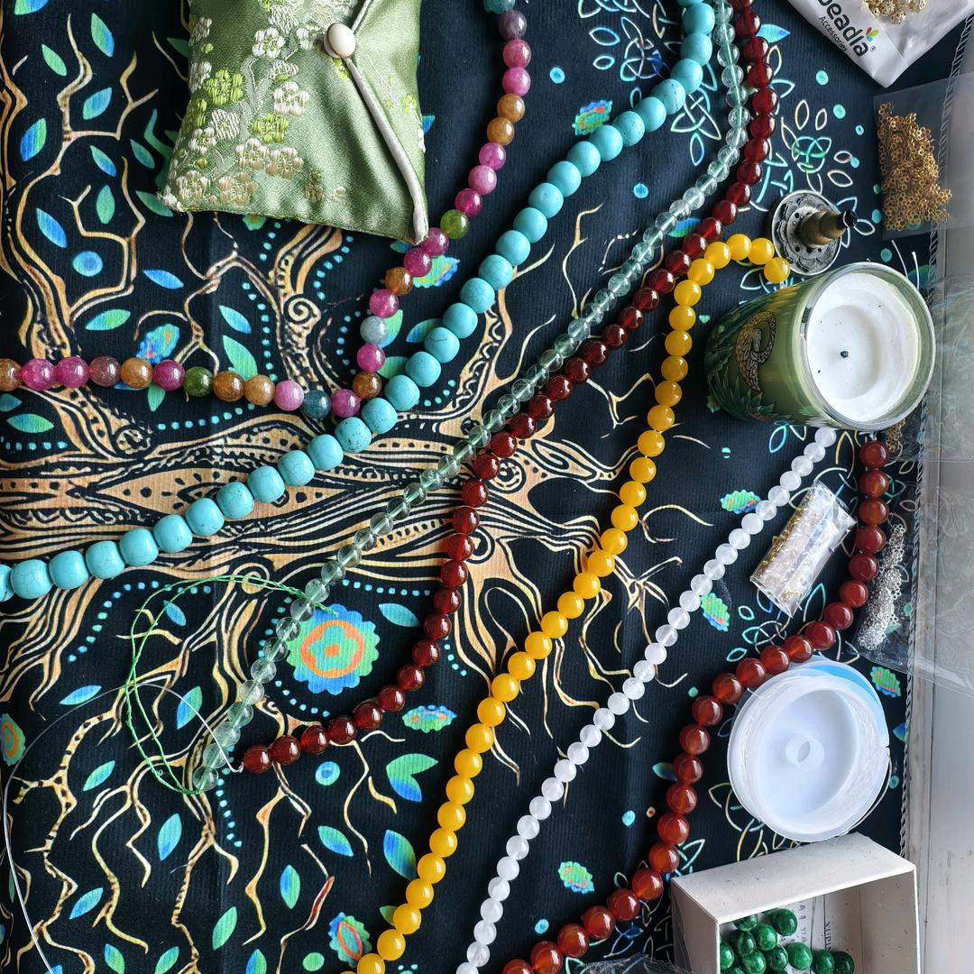 金青串珠小铺子