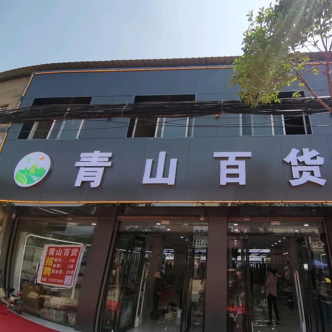 青山百货购物超市(南顿镇店)