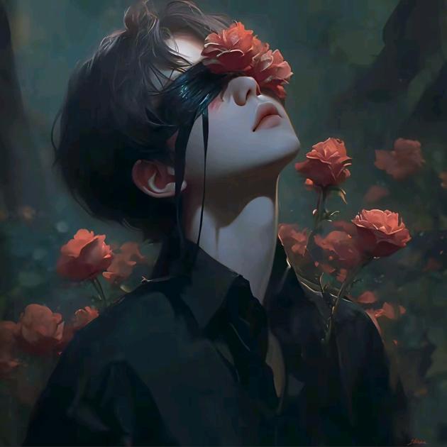 看！有个帅哥吖