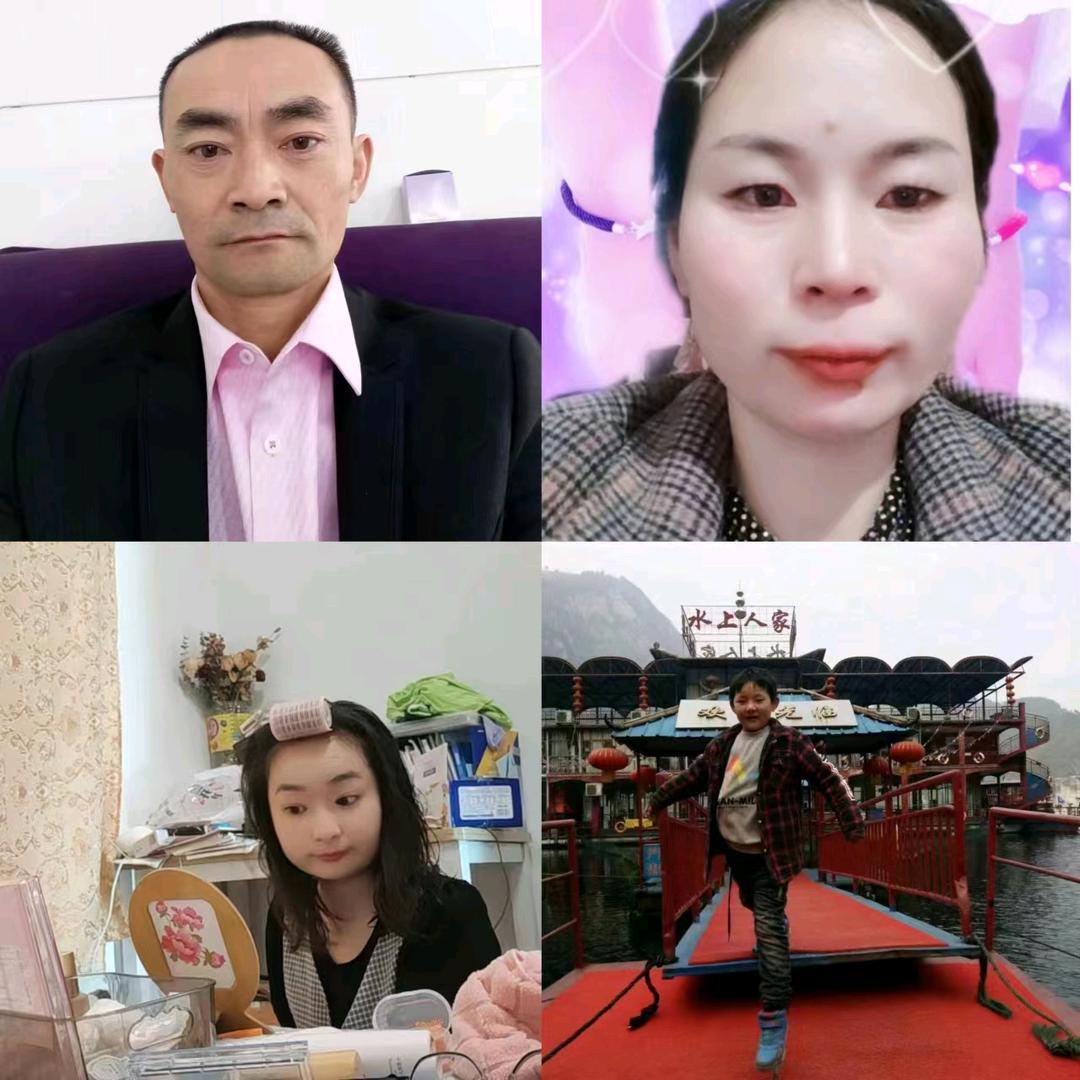 一家人真是幸福