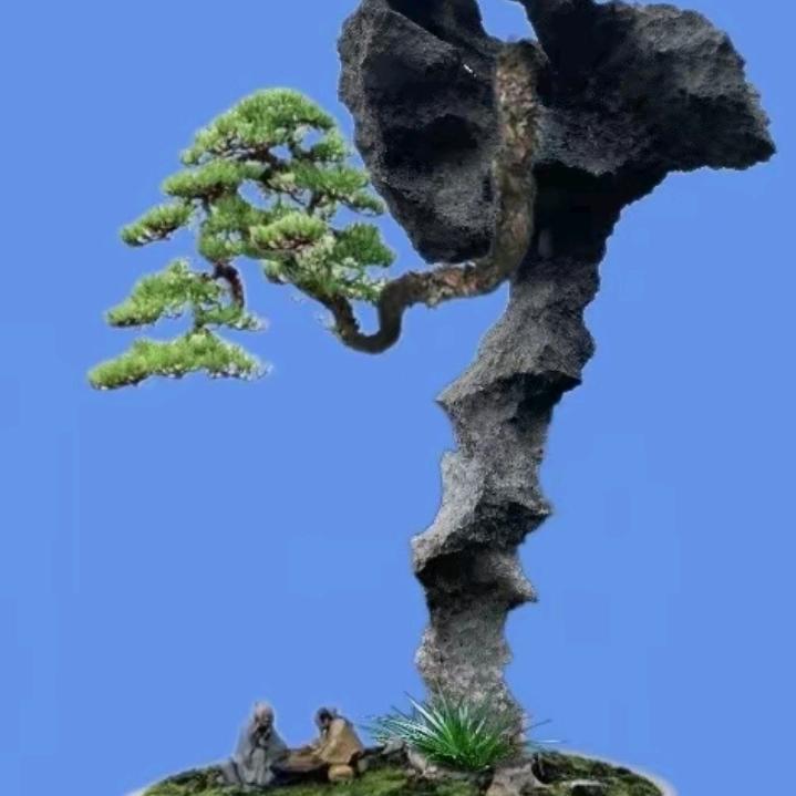 石景艺附石盆景