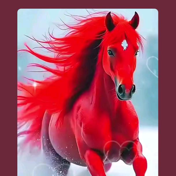 红马奔腾