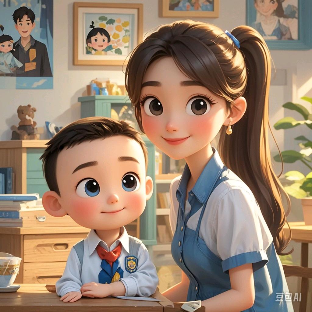 宸宸妈妈和大头儿子（英语）