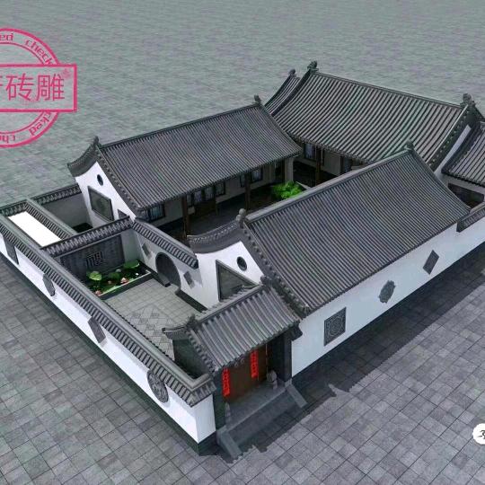 汉唐砖雕古建