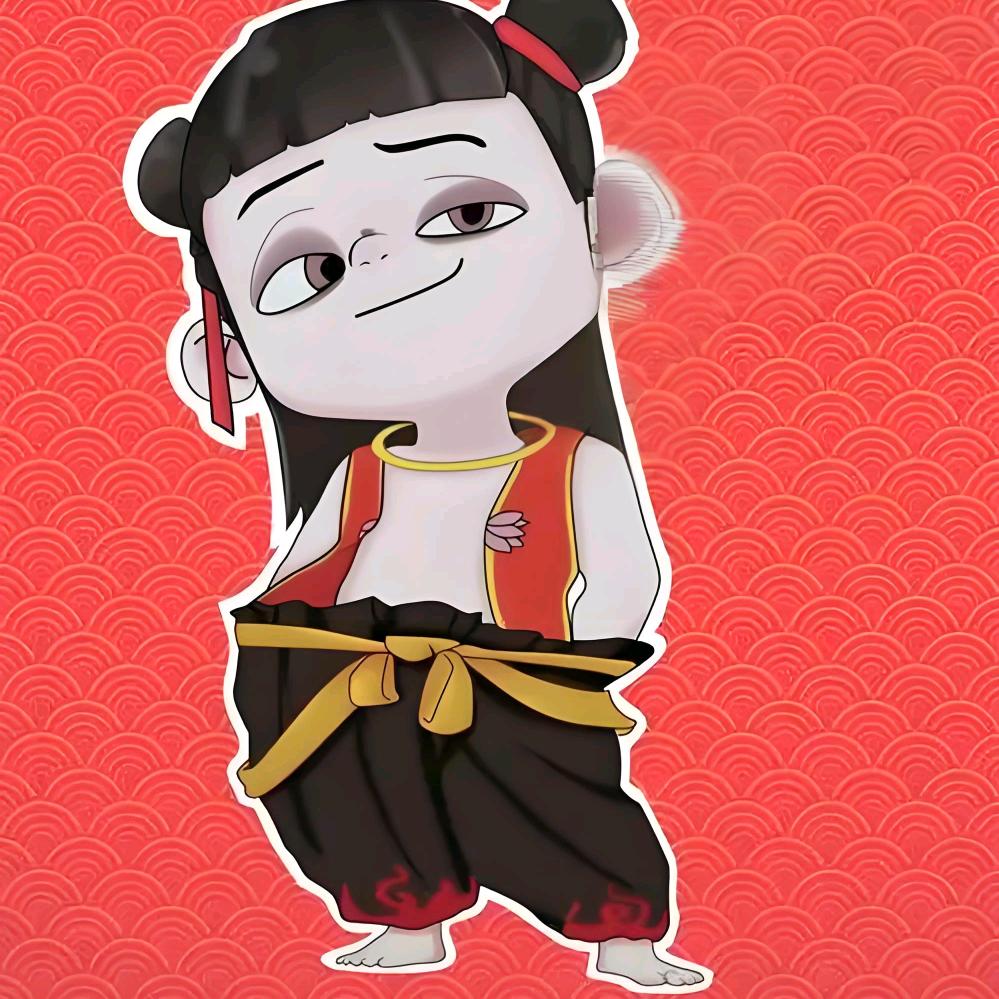 小三三和奶奶一起晒太阳