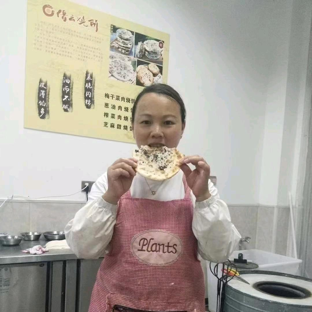 卖烧饼的小姐姐