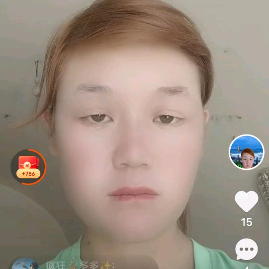 美的姑娘开花