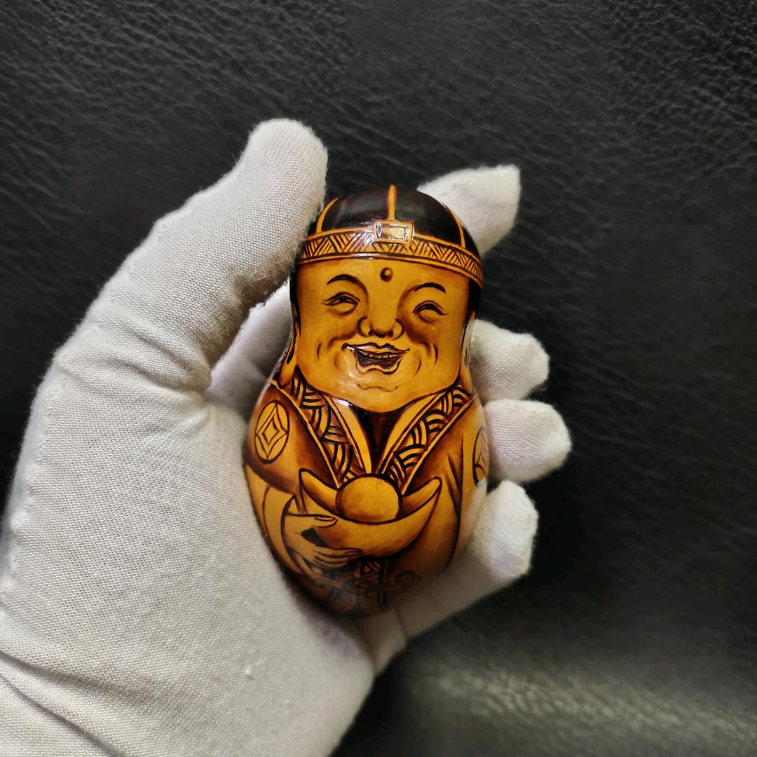 葫芦烙画大鹏
