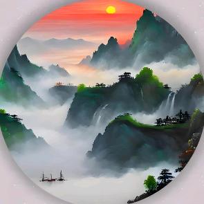 碧水蓝天