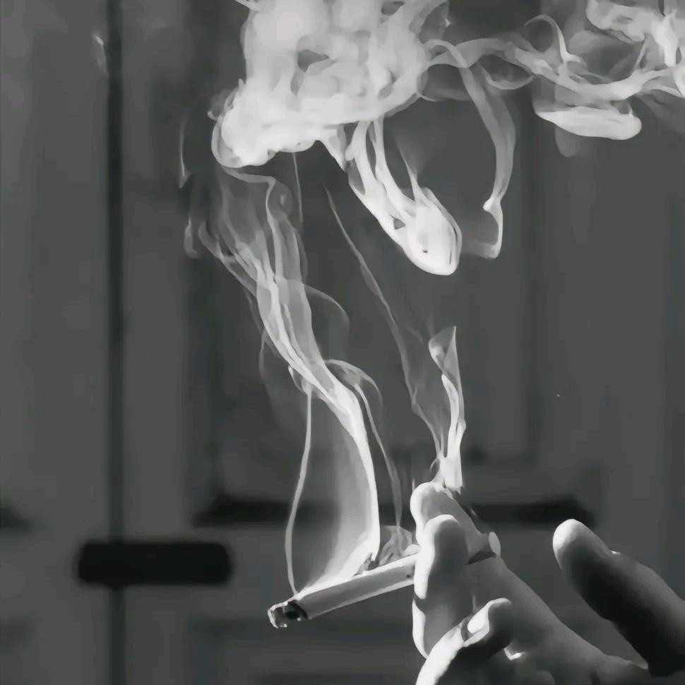 看那烟圈飘啊飘