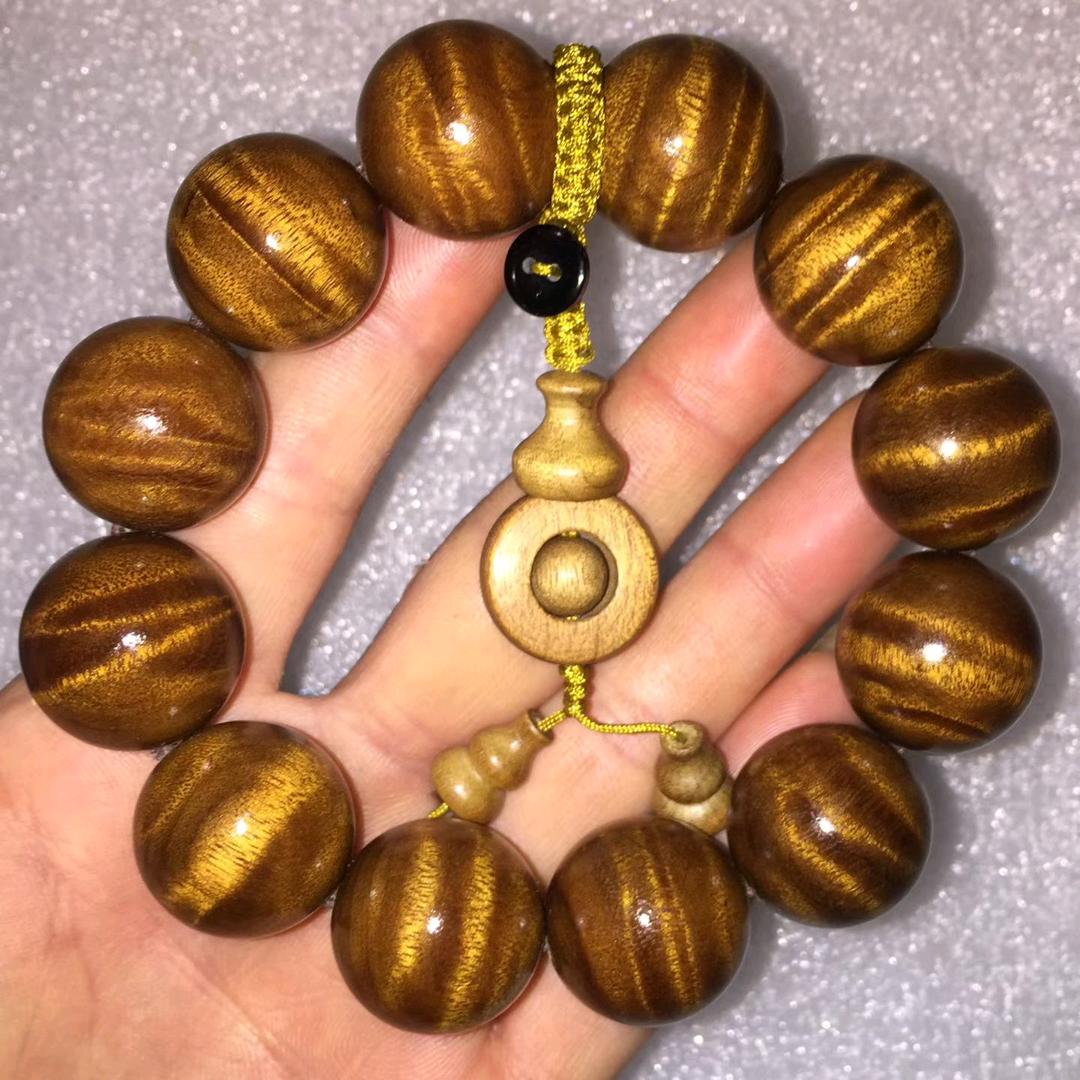 小张金丝楠木手串