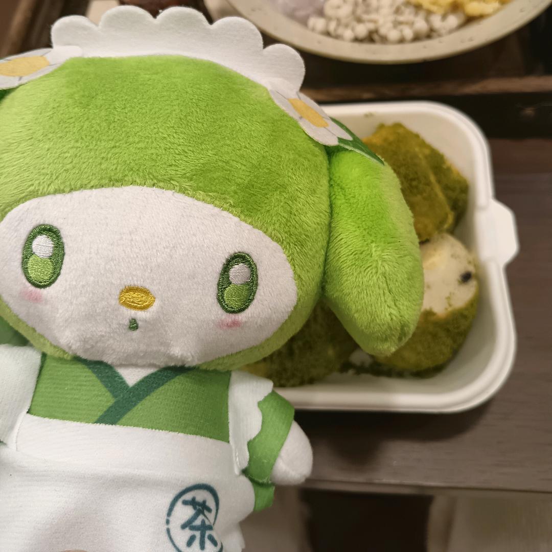 抱美乐蒂看雪❄️