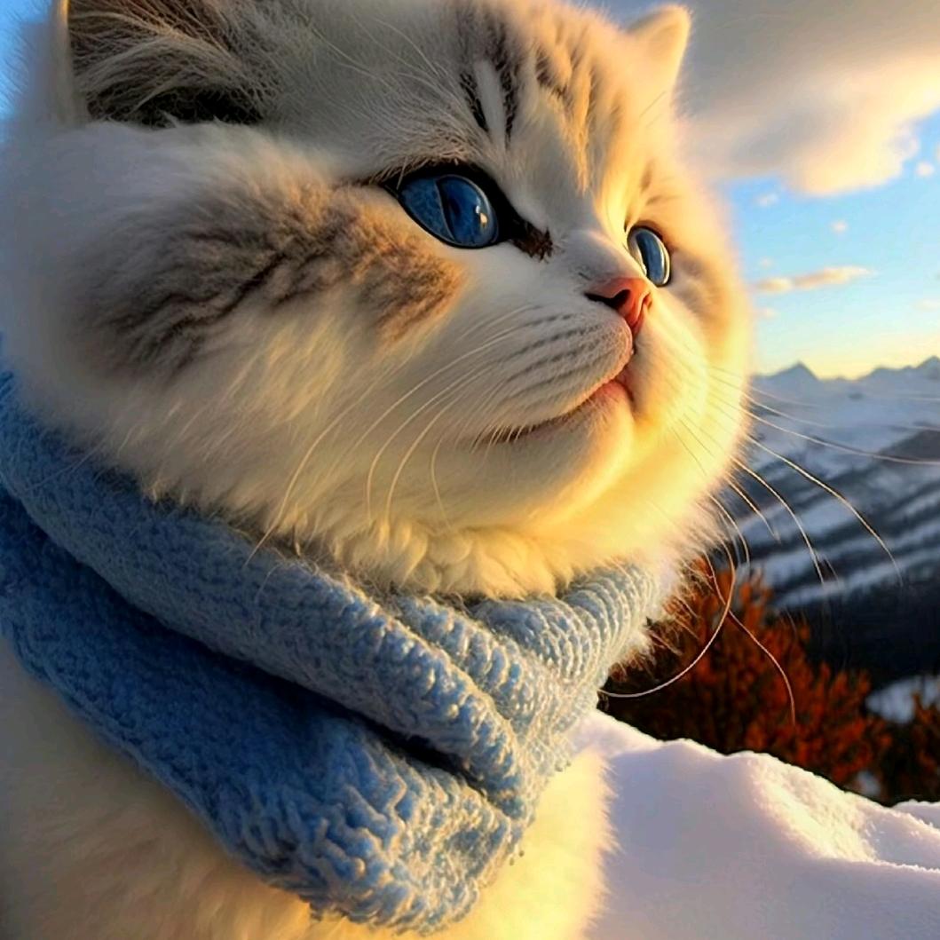 小猫爱吃香菜