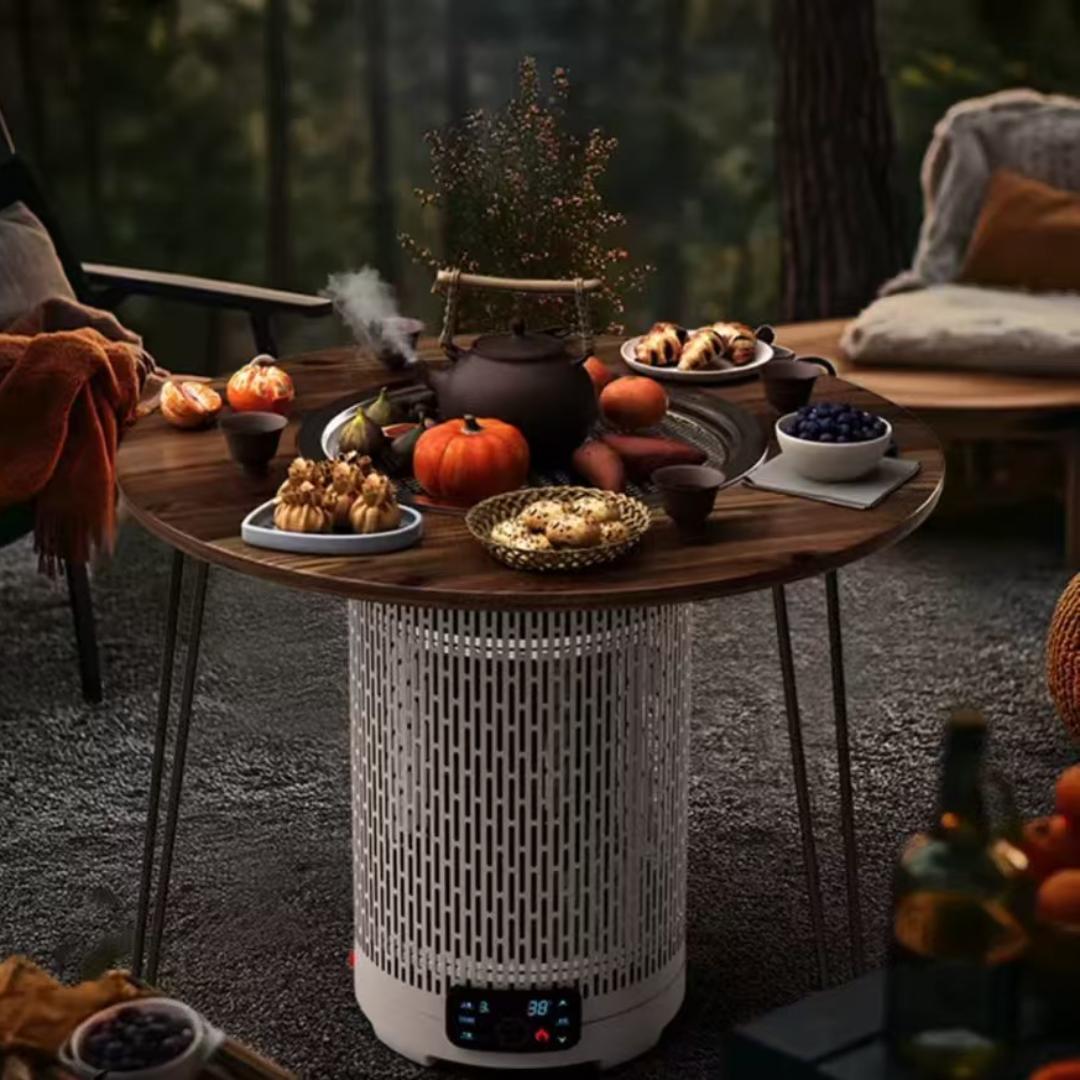 越泷取暖器工厂直播间