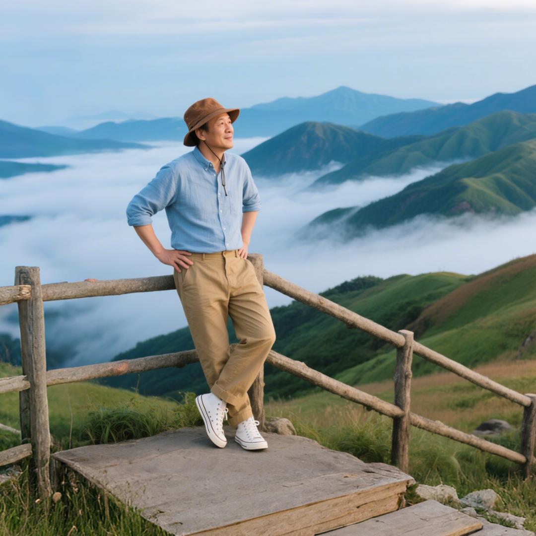 爱看世界的老男孩