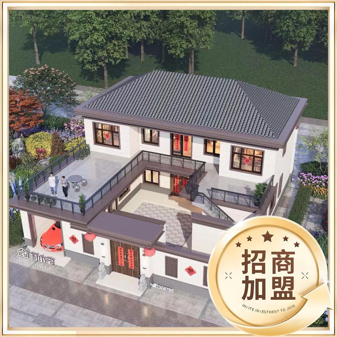 村小宅-匠墅居中式图纸