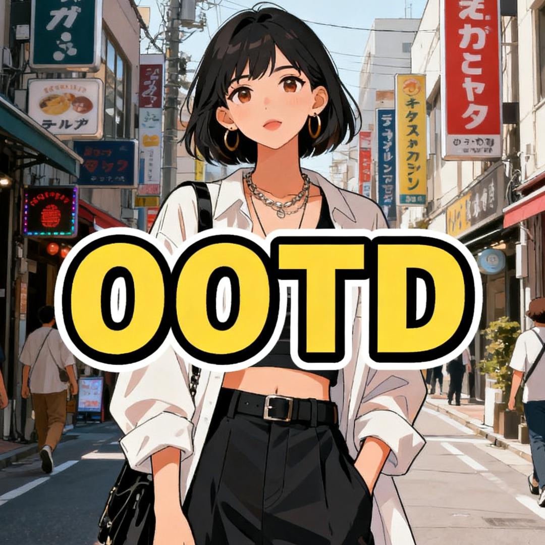 街头美女OOTD