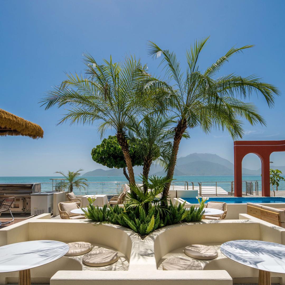 东海岸落日海景餐吧官方号