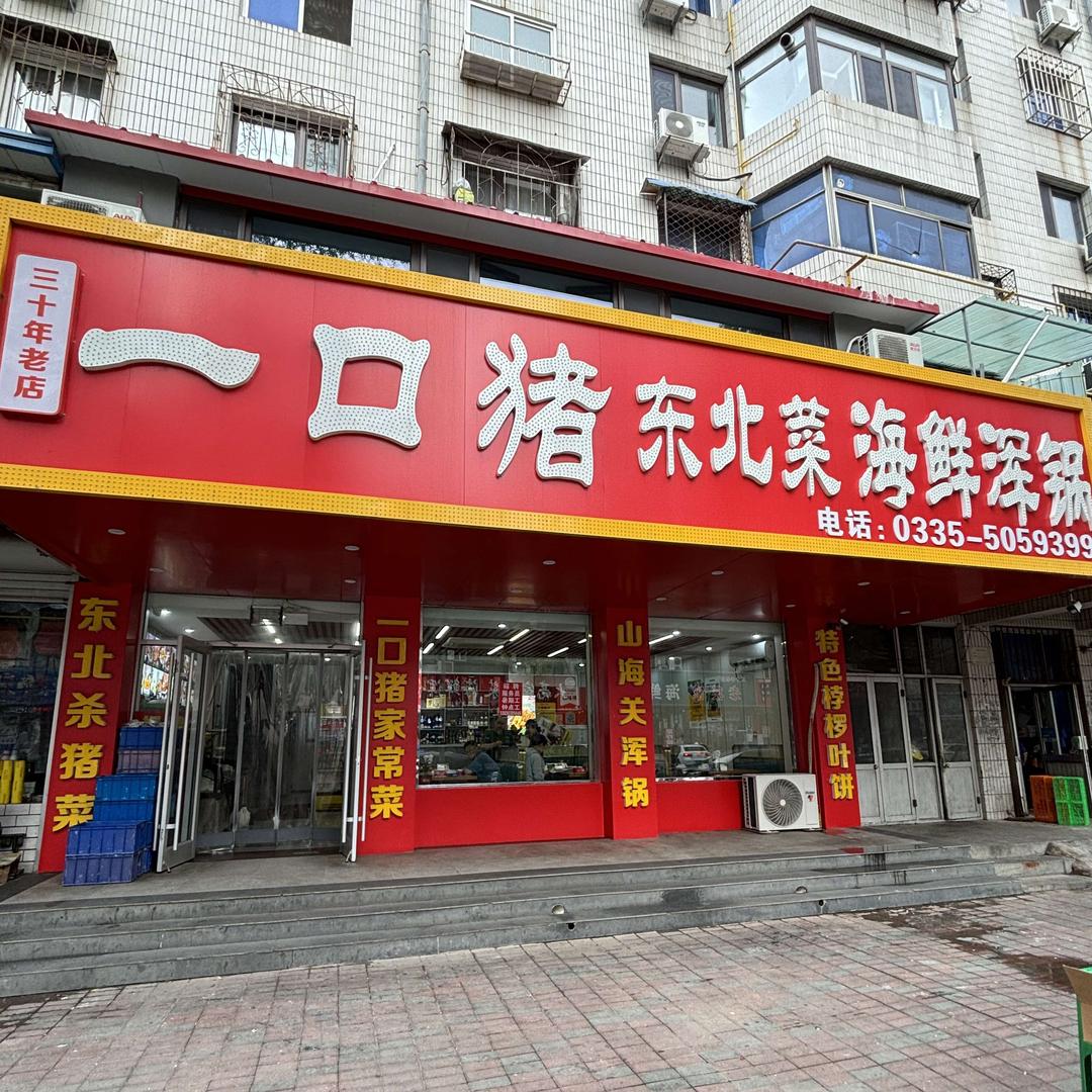 一口猪海鲜浑锅东北菜