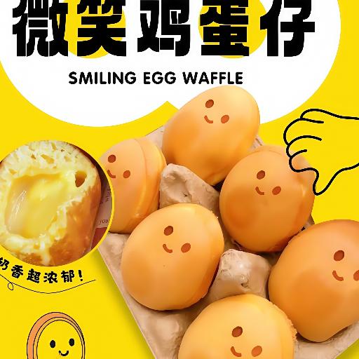 冷暖手作（微笑鸡蛋仔）