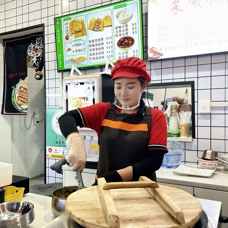 临清邻村二妮菜煎饼