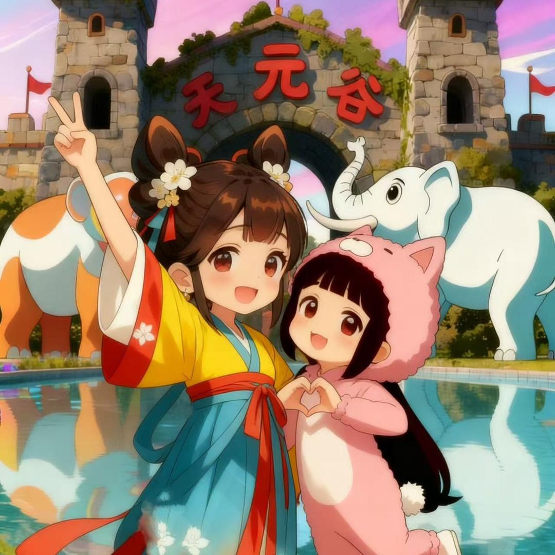 天元谷女娲带娃记