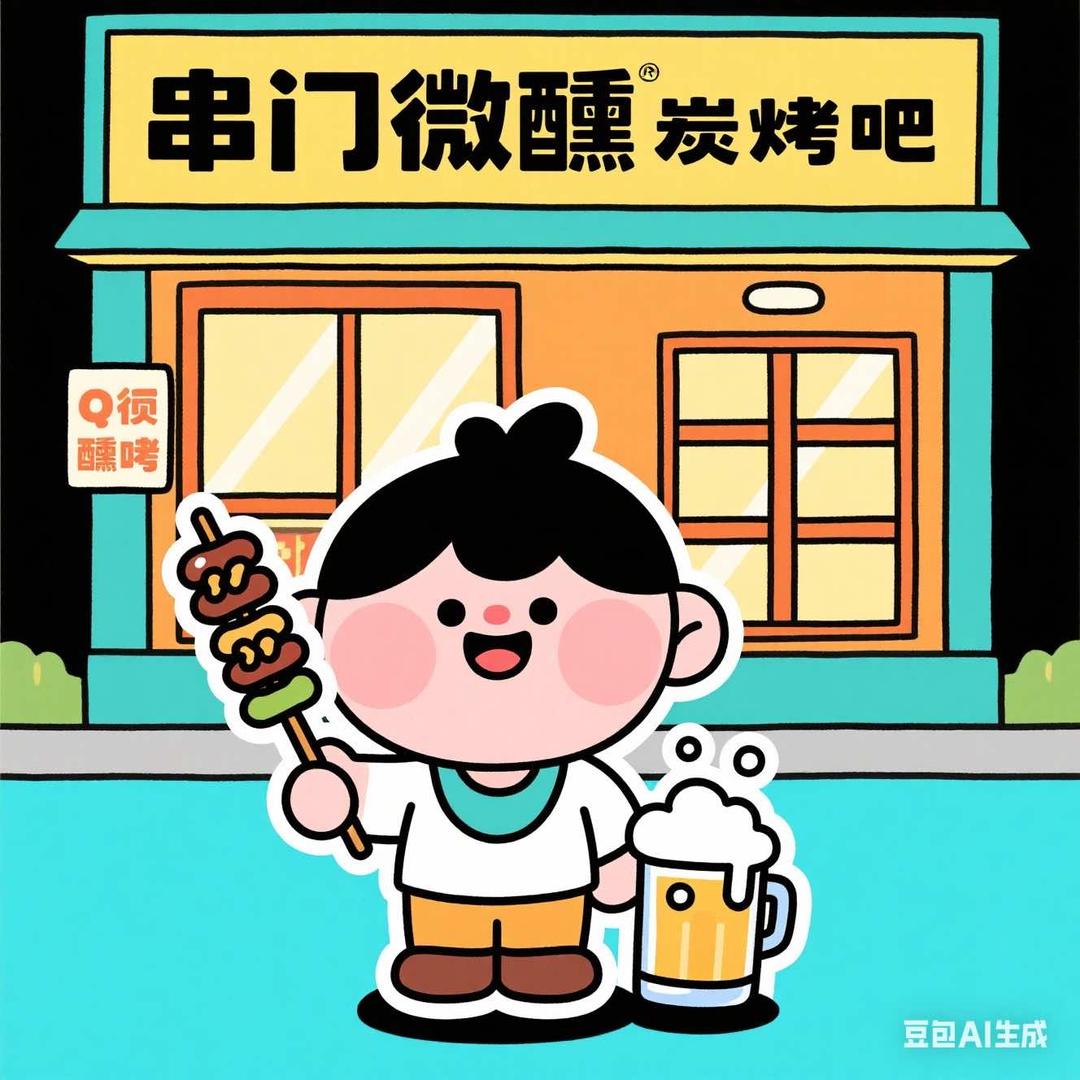 串门微醺炭烤吧官方号
