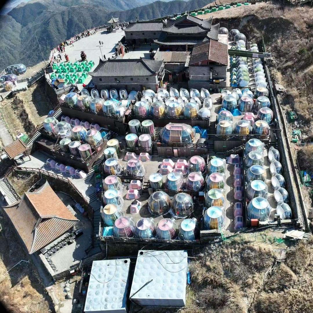 武功山白鹤峰帐篷房营地