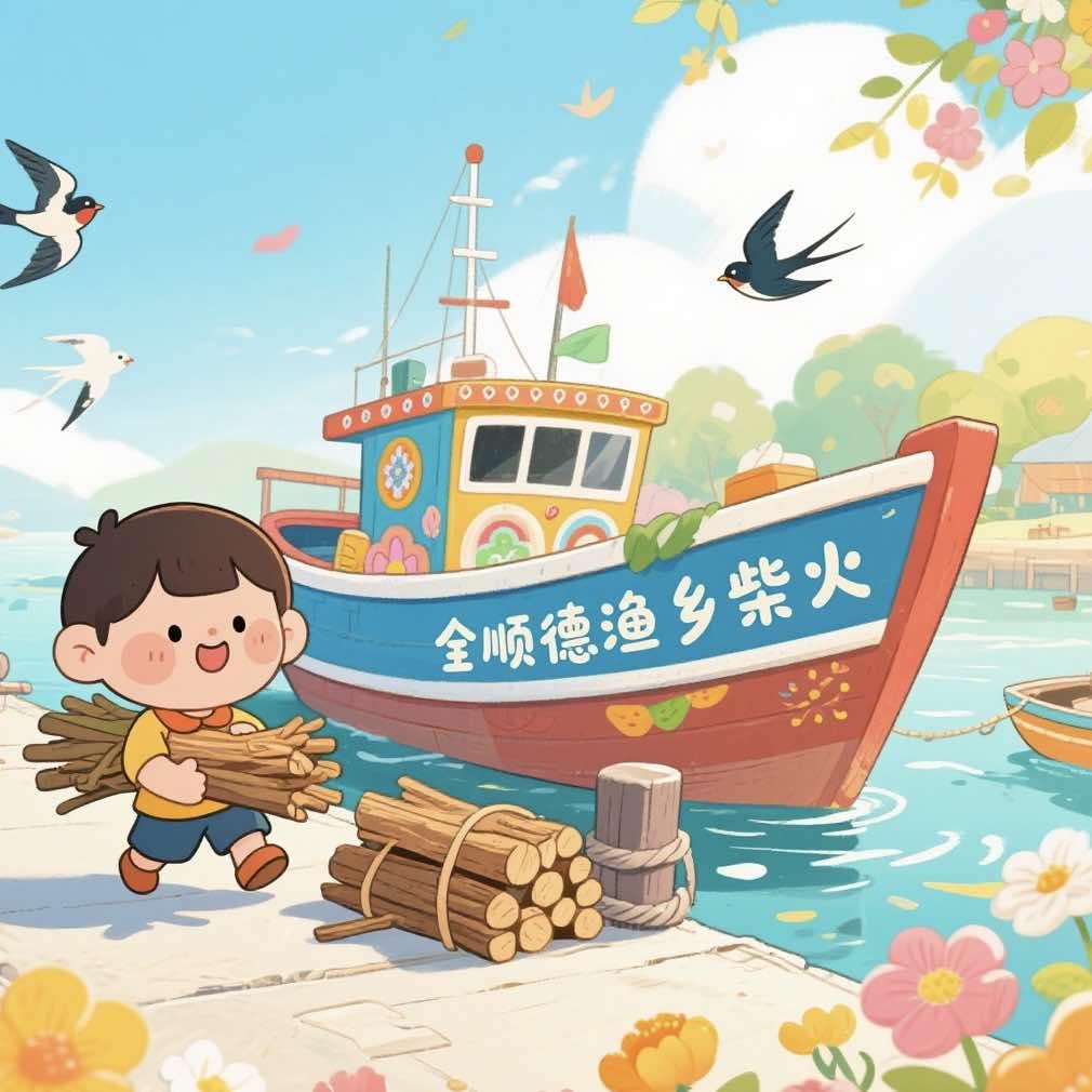 全顺德渔乡柴火