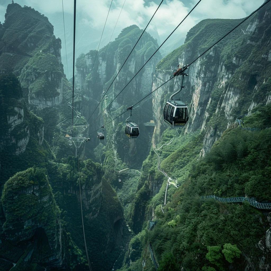 小雪导游张家界之窗