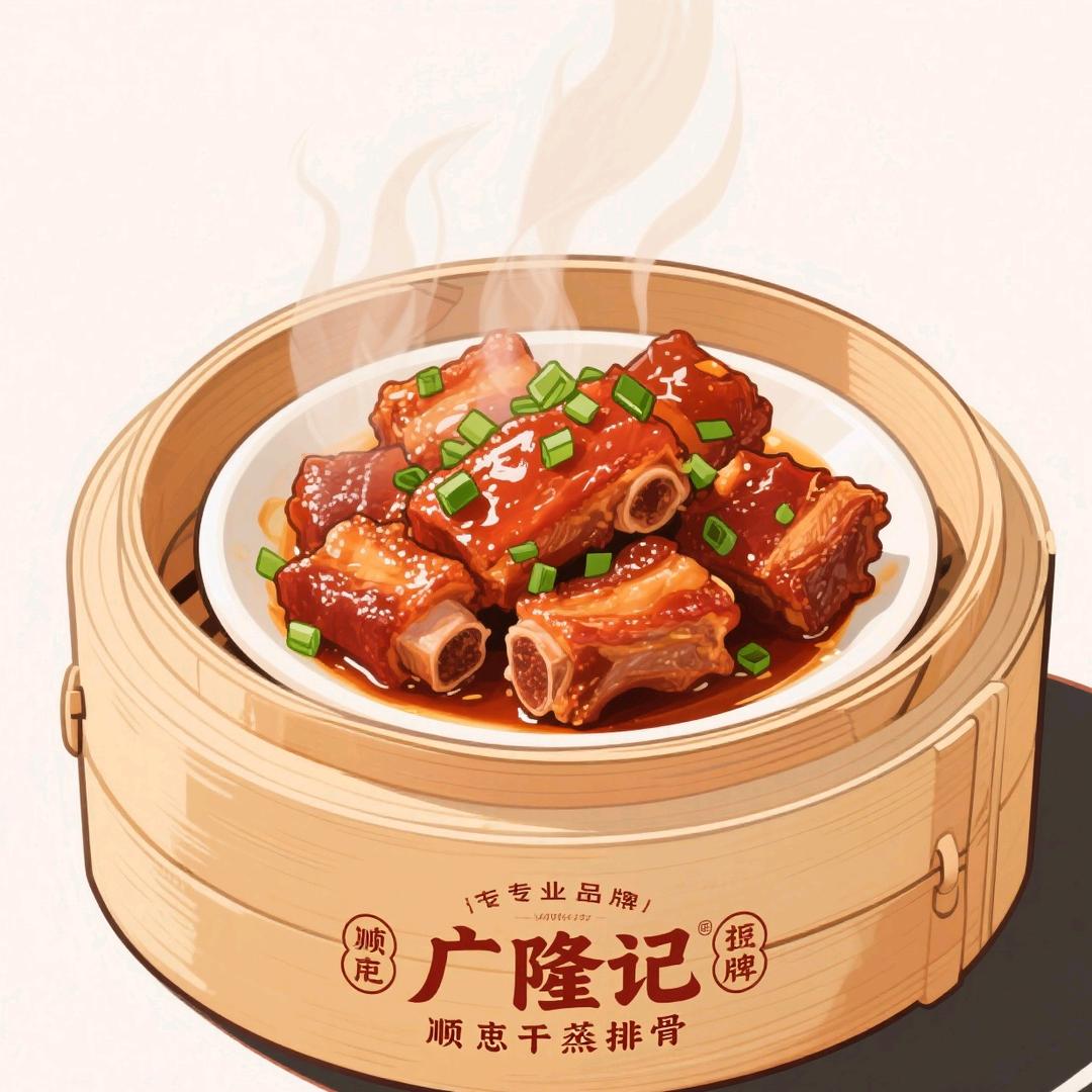 廣隆記顺德干蒸排骨官方号