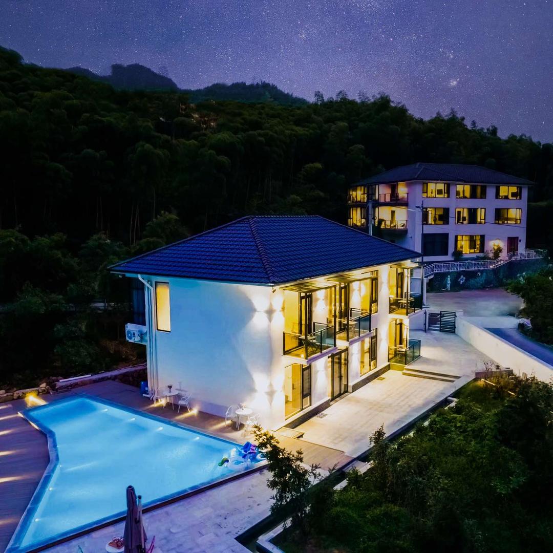 安吉晓舍泳池溯溪亲子度假美宿