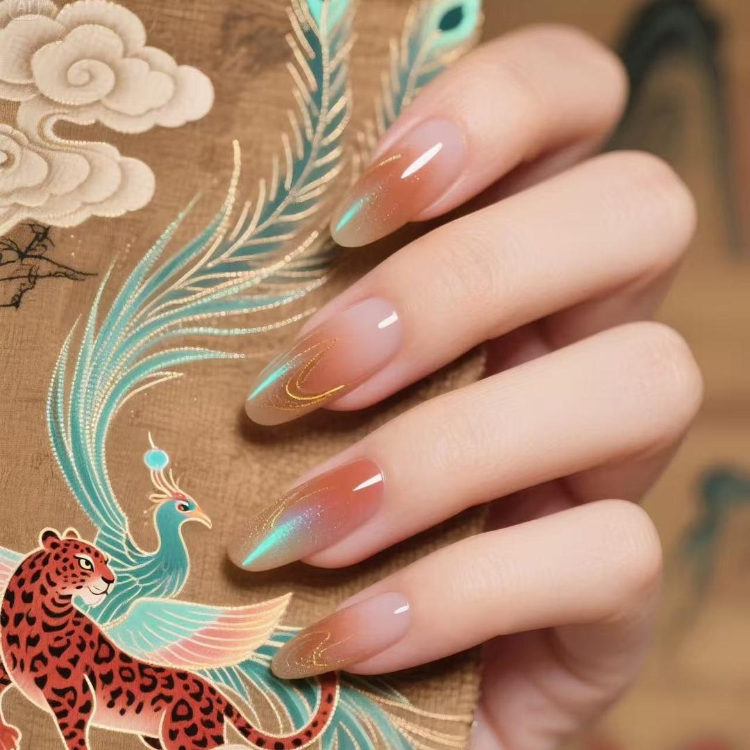 指间鹿纯手工穿戴甲官方号