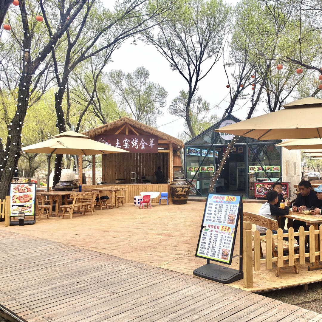 林下空间户外露营烧烤