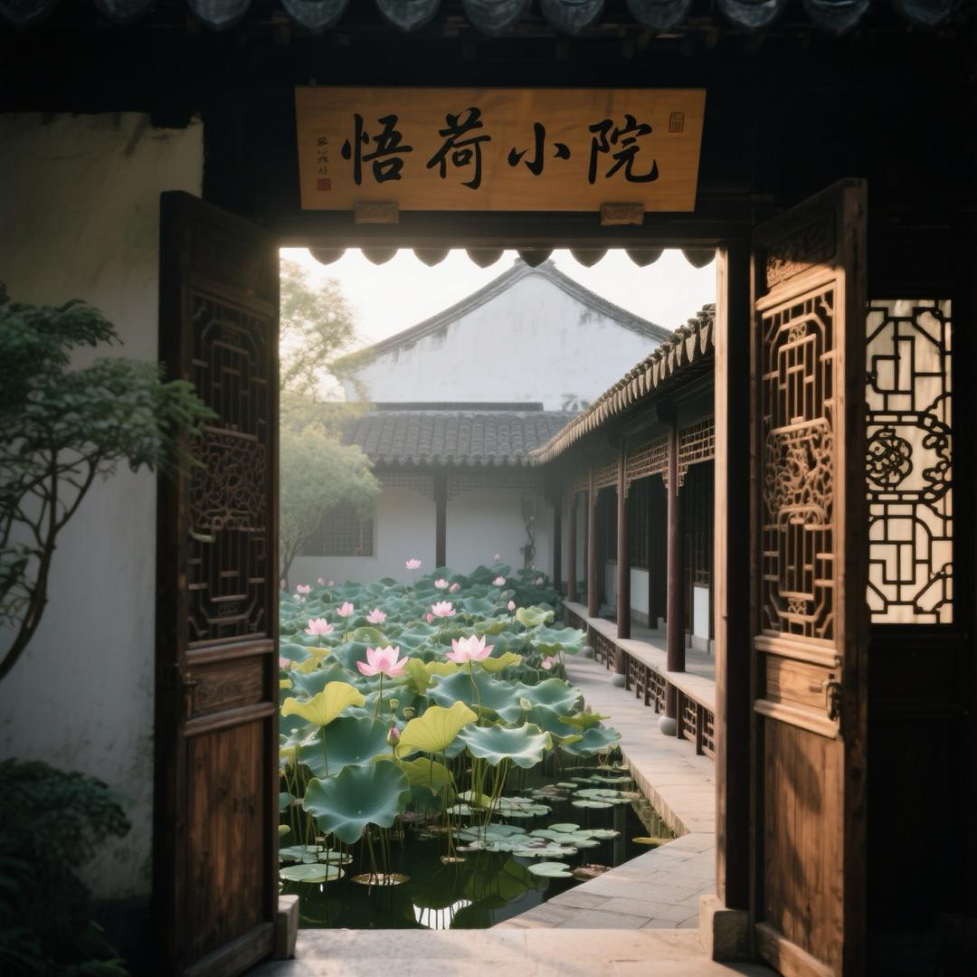 五夫悟荷小院