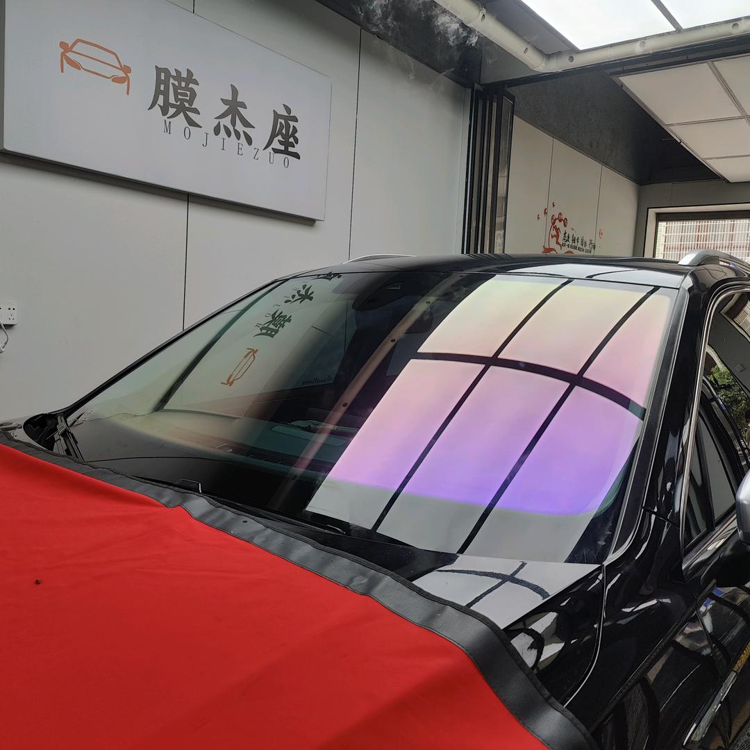 崇阳膜杰座专业车衣改色窗膜