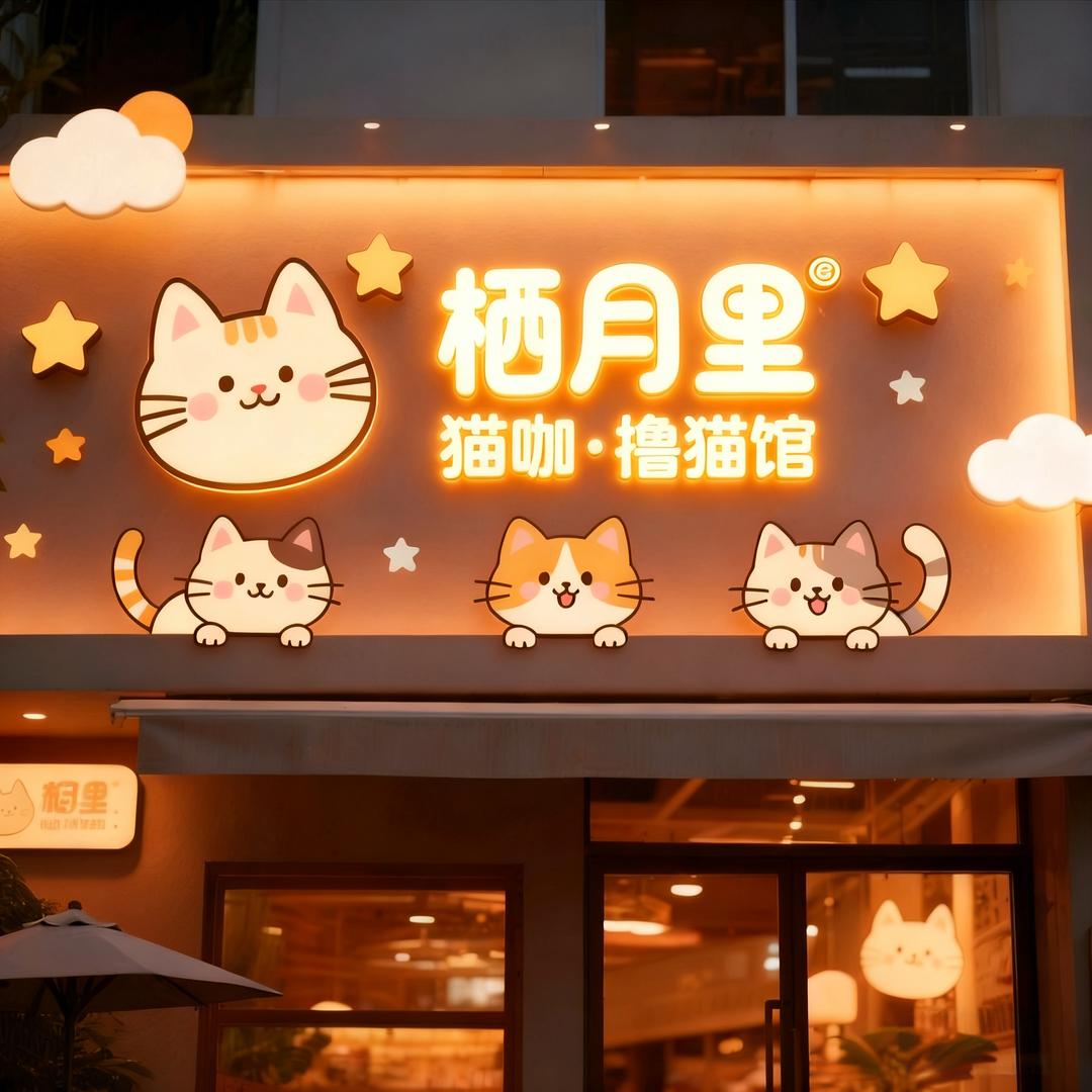 自贡栖月里猫咖