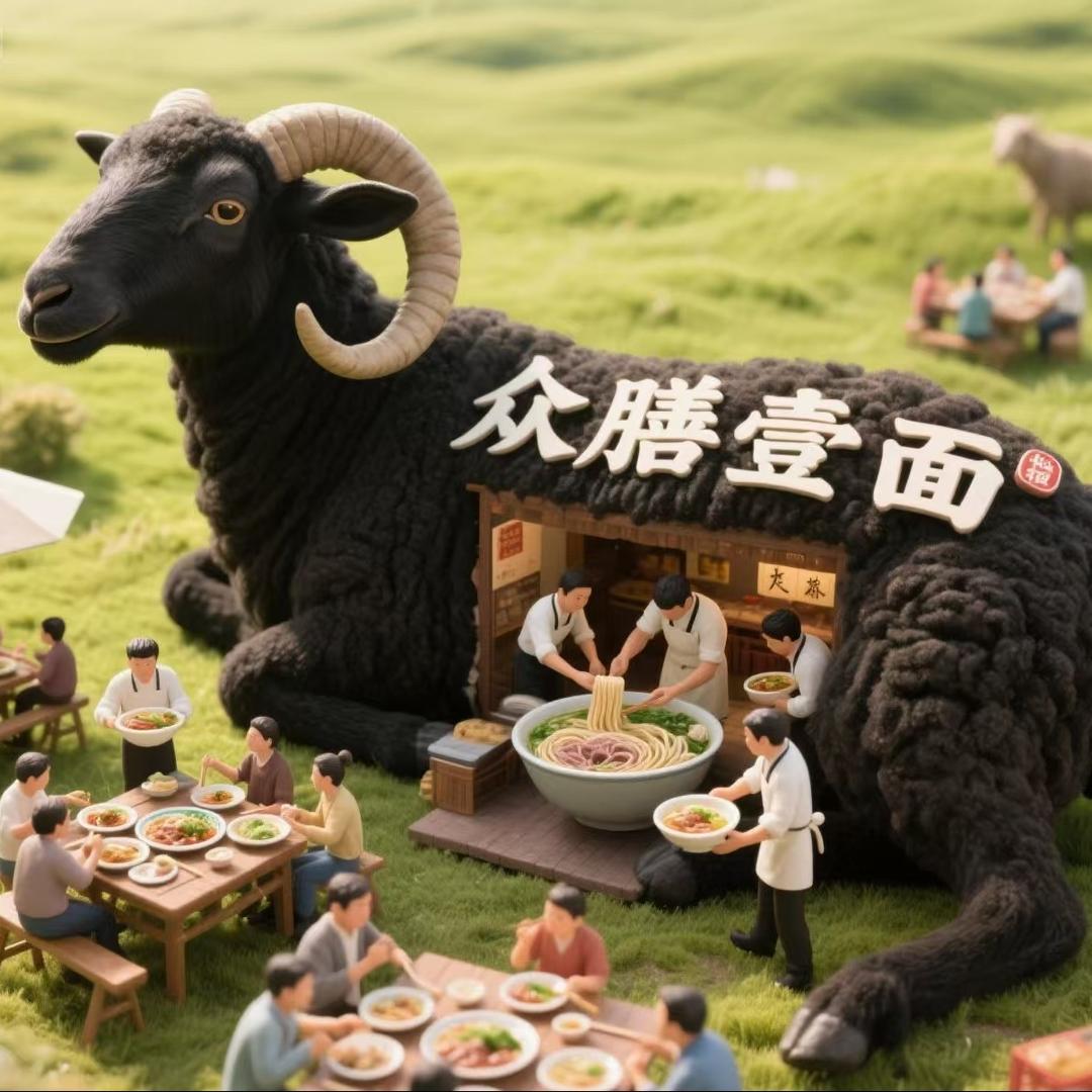 众膳壹面大块羊肉面官方号