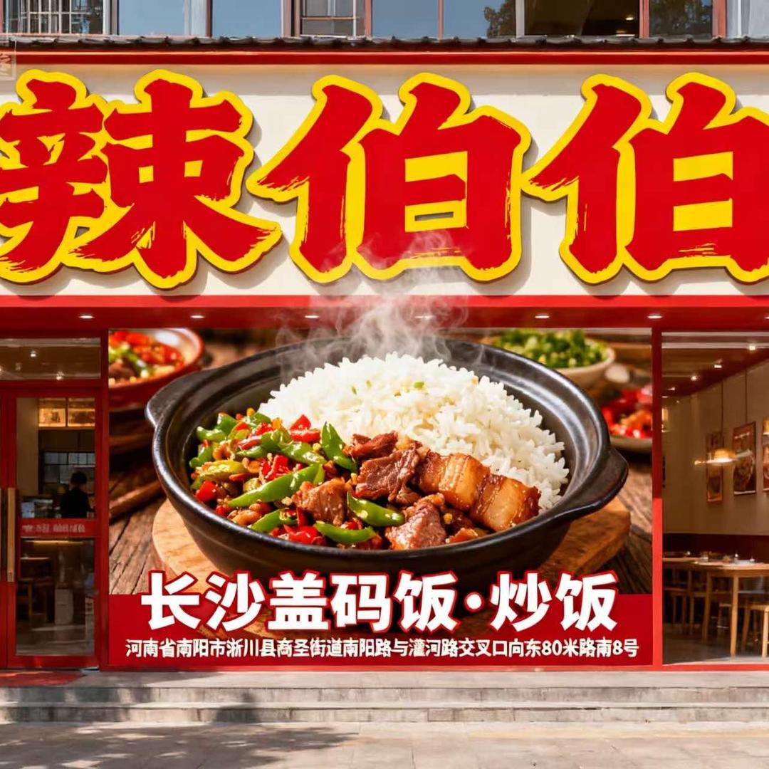 辣伯伯长沙盖码饭·炒饭官方号