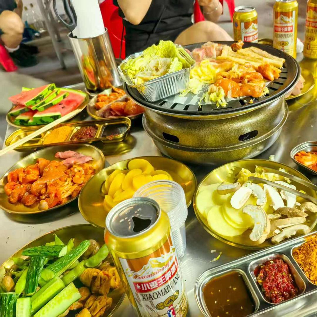 憨老实自助地摊烤肉官方号