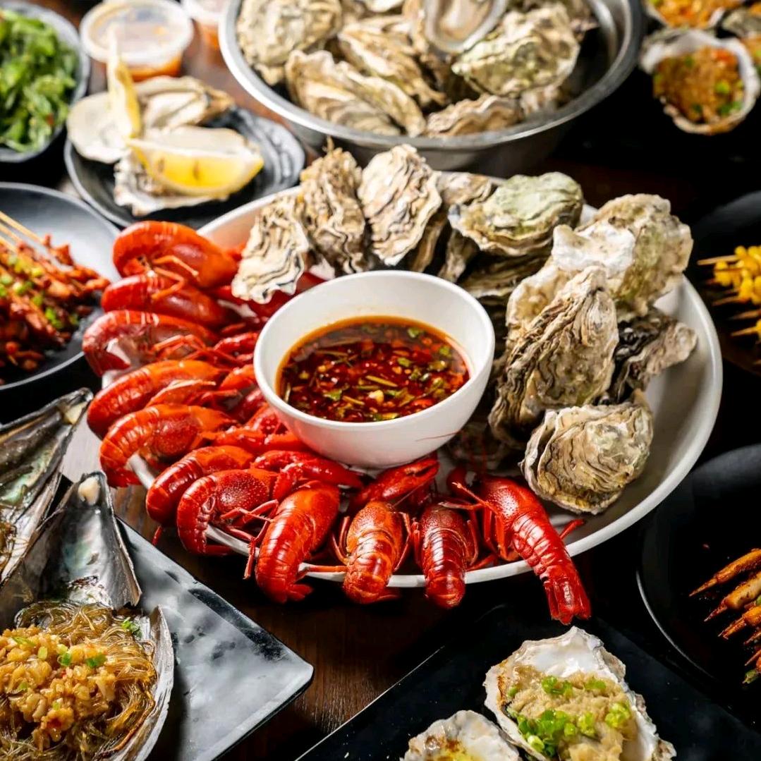 戊子小龙虾海鲜烧烤自助