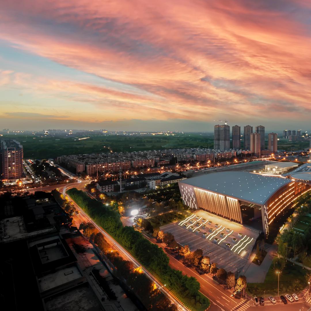 青白江文体中心