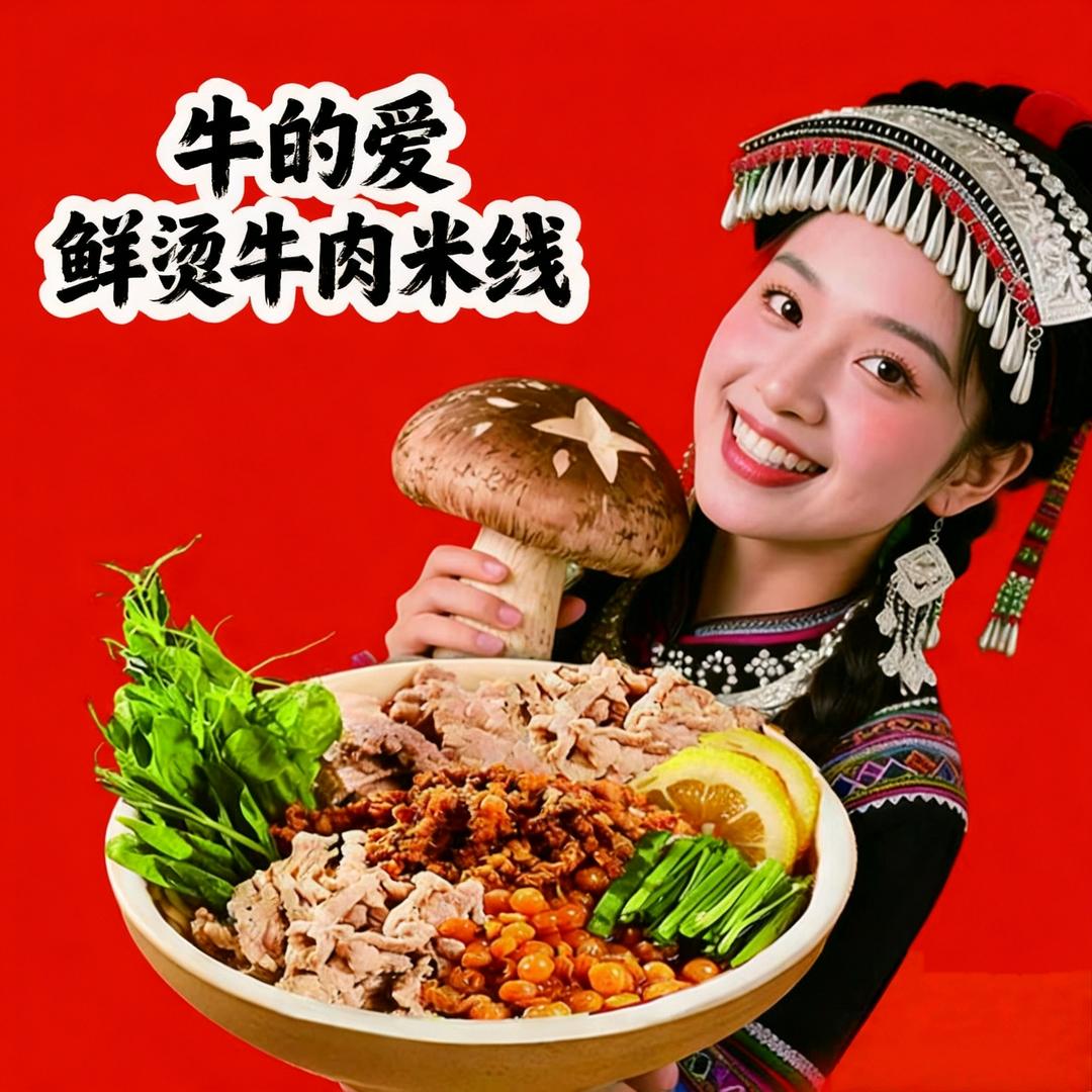 牛的爱鲜烫牛肉米线(大茂城店)